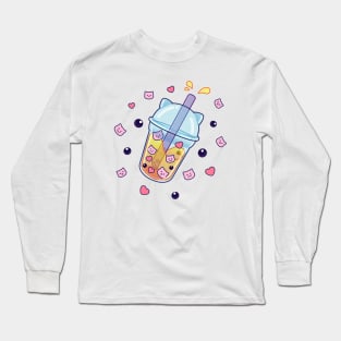 Bubble Kittea Long Sleeve T-Shirt